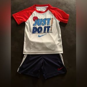 Nike Short Set Toddler Boys Sz 4T